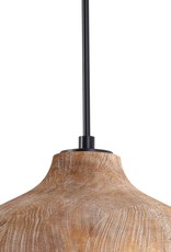 Coastal Living Surfside Wood Pendant (Natural)