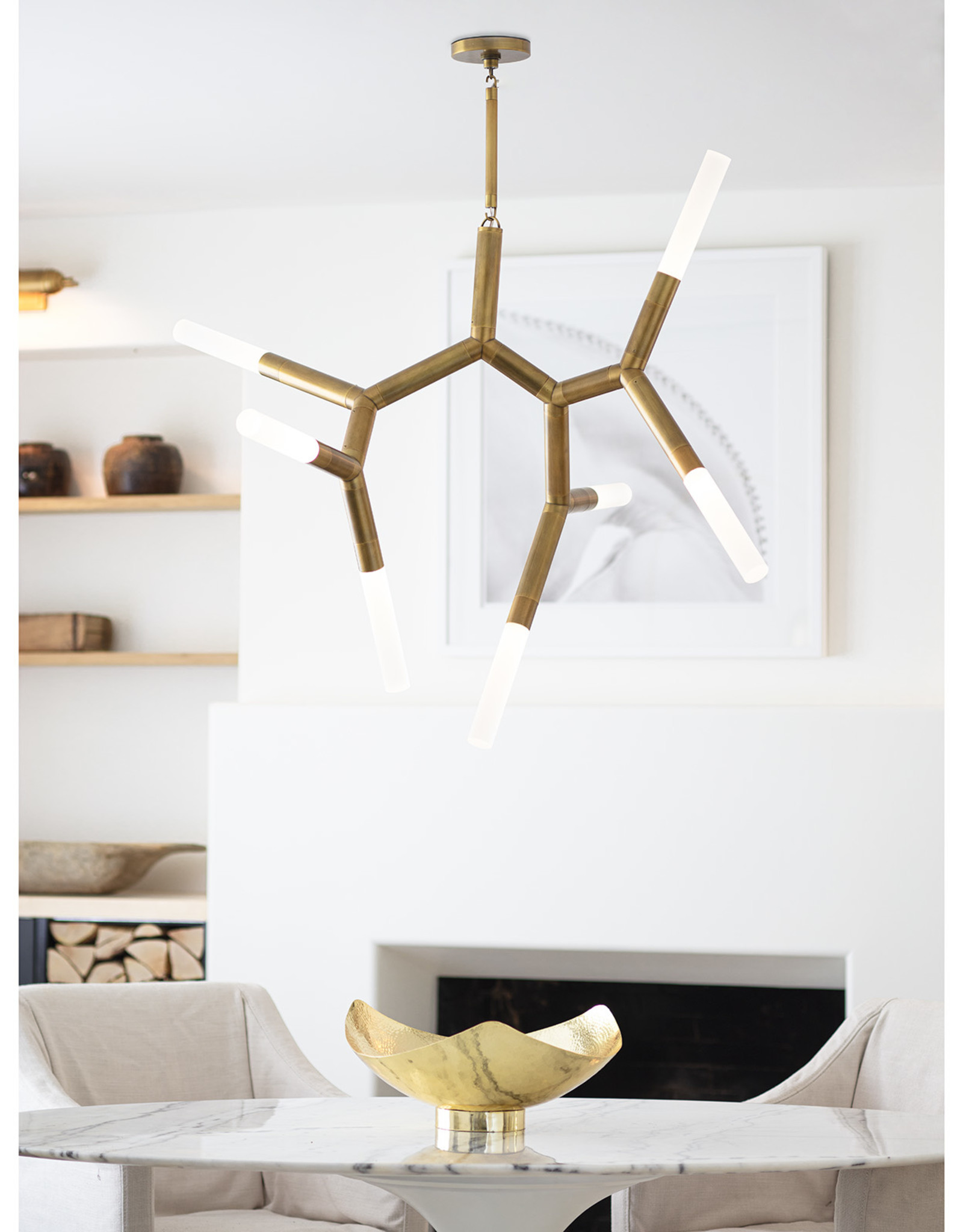 Regina Andrew Design Traveler Chandelier (Natural Brass)