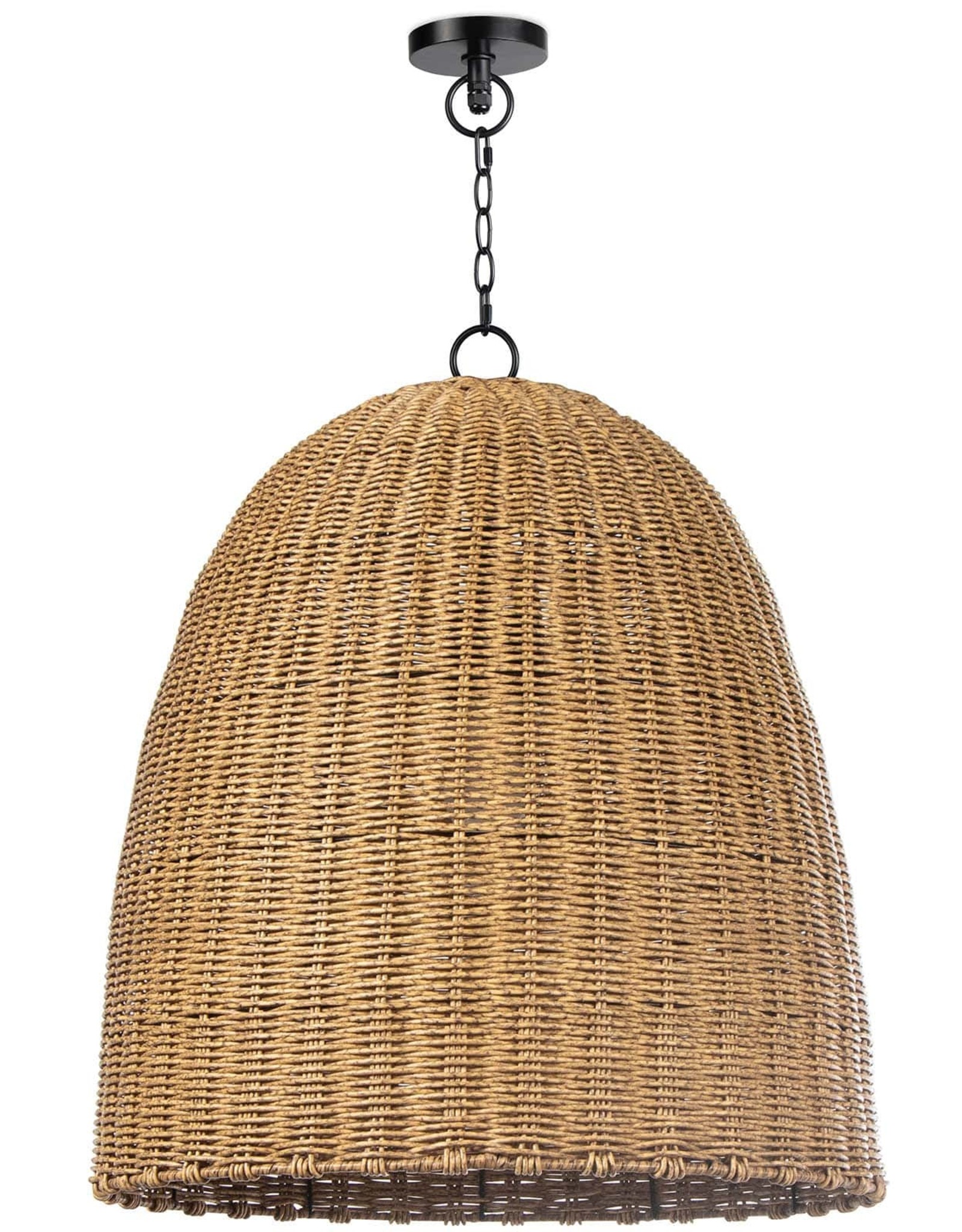 Coastal Living Beehive Outdoor Pendant Large (Weathered Natural)