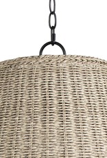 Coastal Living Augustine Outdoor Pendant Large (Weathered White)