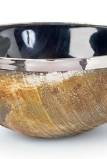 Regina Andrew Design Polished Horn And Brass Bowl