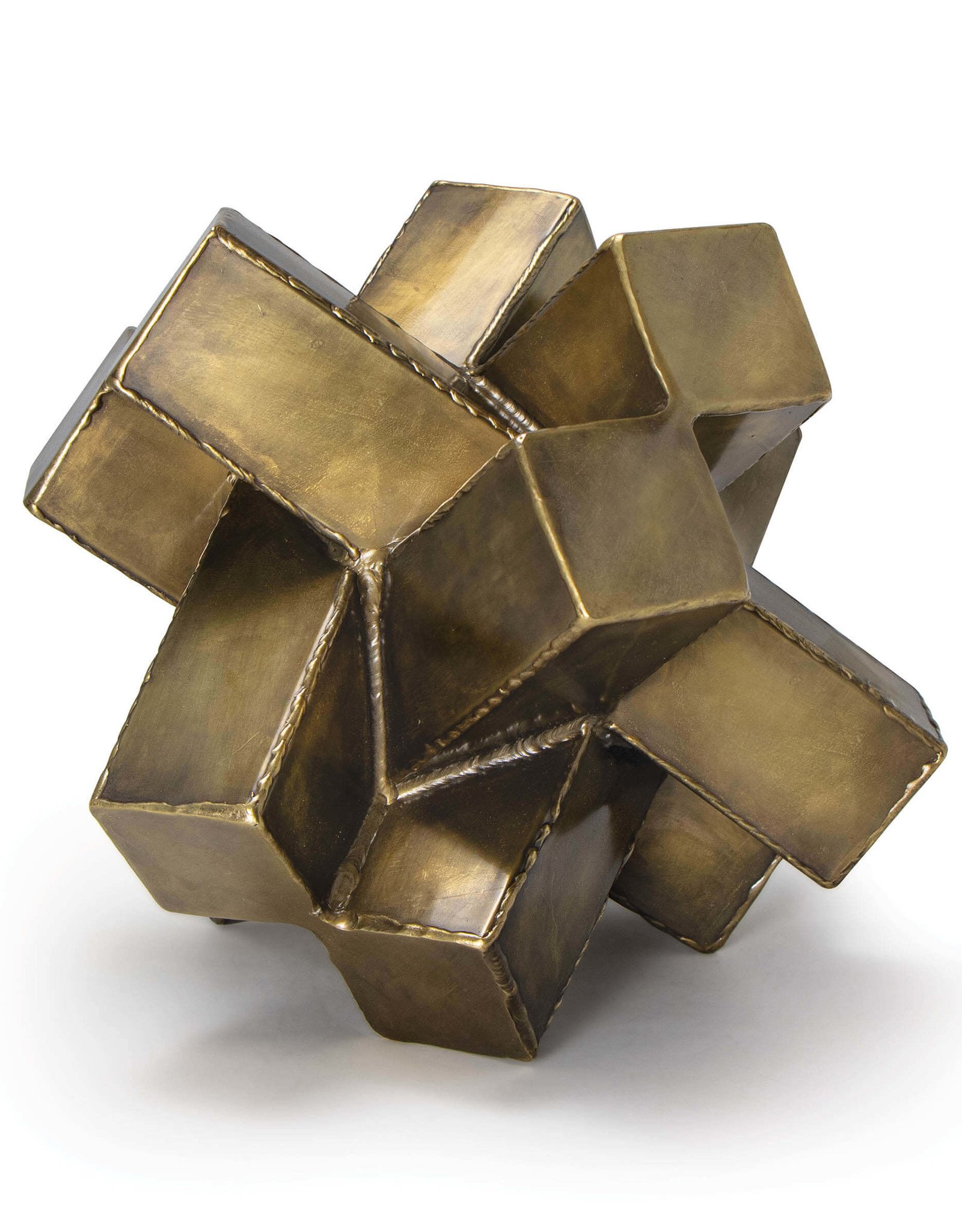 Regina Andrew Design Abstract Sculpture (Brass)