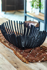 Regina Andrew Design Webbed Bowl Oblong (Blackened Iron)