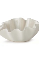 Regina Andrew Design Ruffle Ceramic Bowl Medium