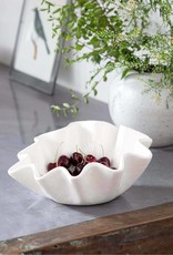 Regina Andrew Design Ruffle Ceramic Bowl Medium