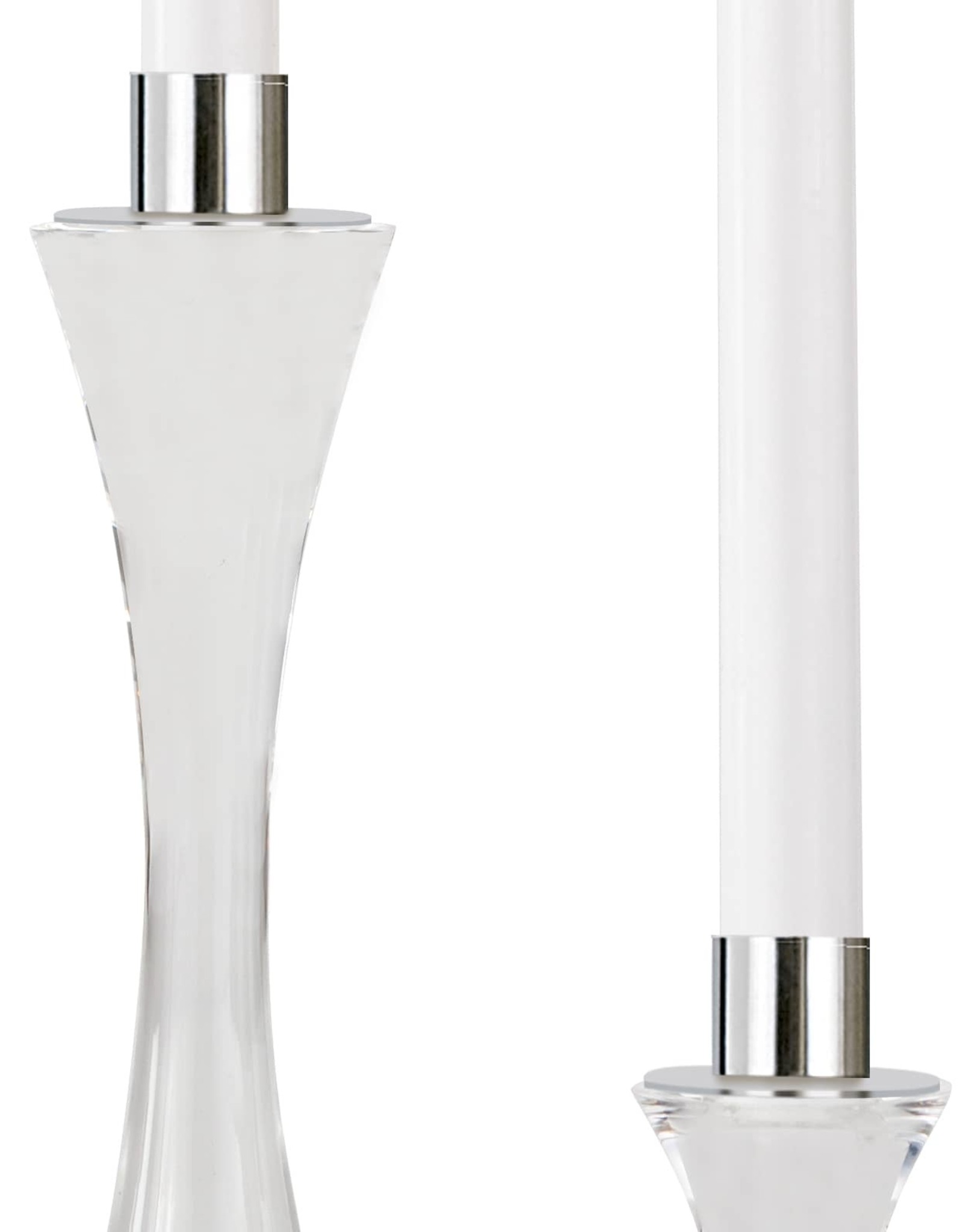 Regina Andrew Design Nekoda Acrylic Candlestick Set