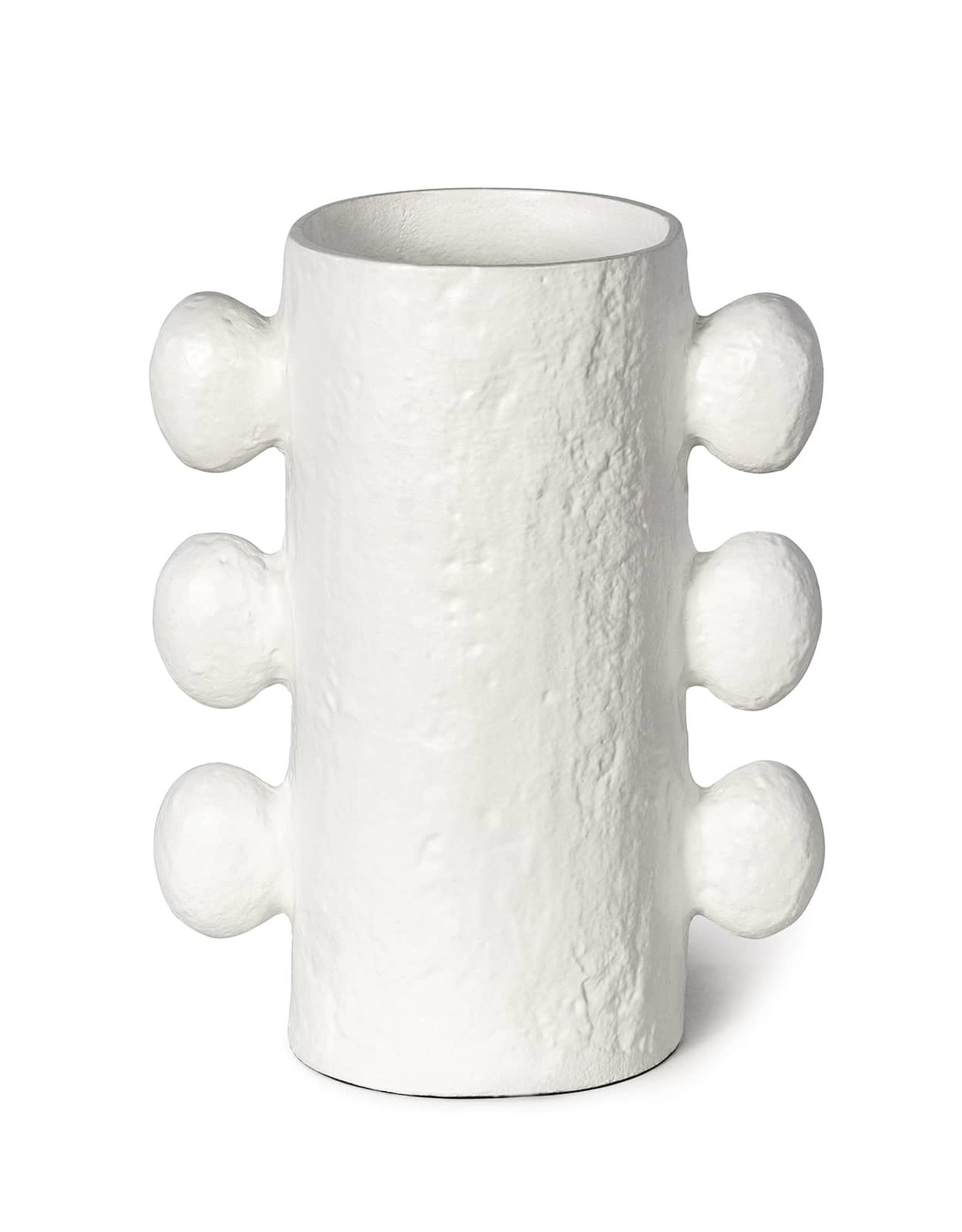 Regina Andrew Design Sanya Metal Vase Small (White)