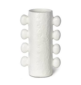 Regina Andrew Design Sanya Metal Vase Large (White)
