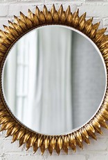 Regina Andrew Design Sun Flower Mirror Small (Antique Gold)