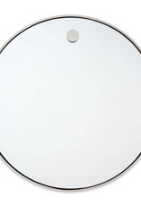 Regina Andrew Design Hanging Circular Mirror (Polished Nickel)