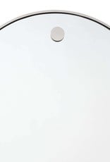 Regina Andrew Design Hanging Circular Mirror (Polished Nickel)