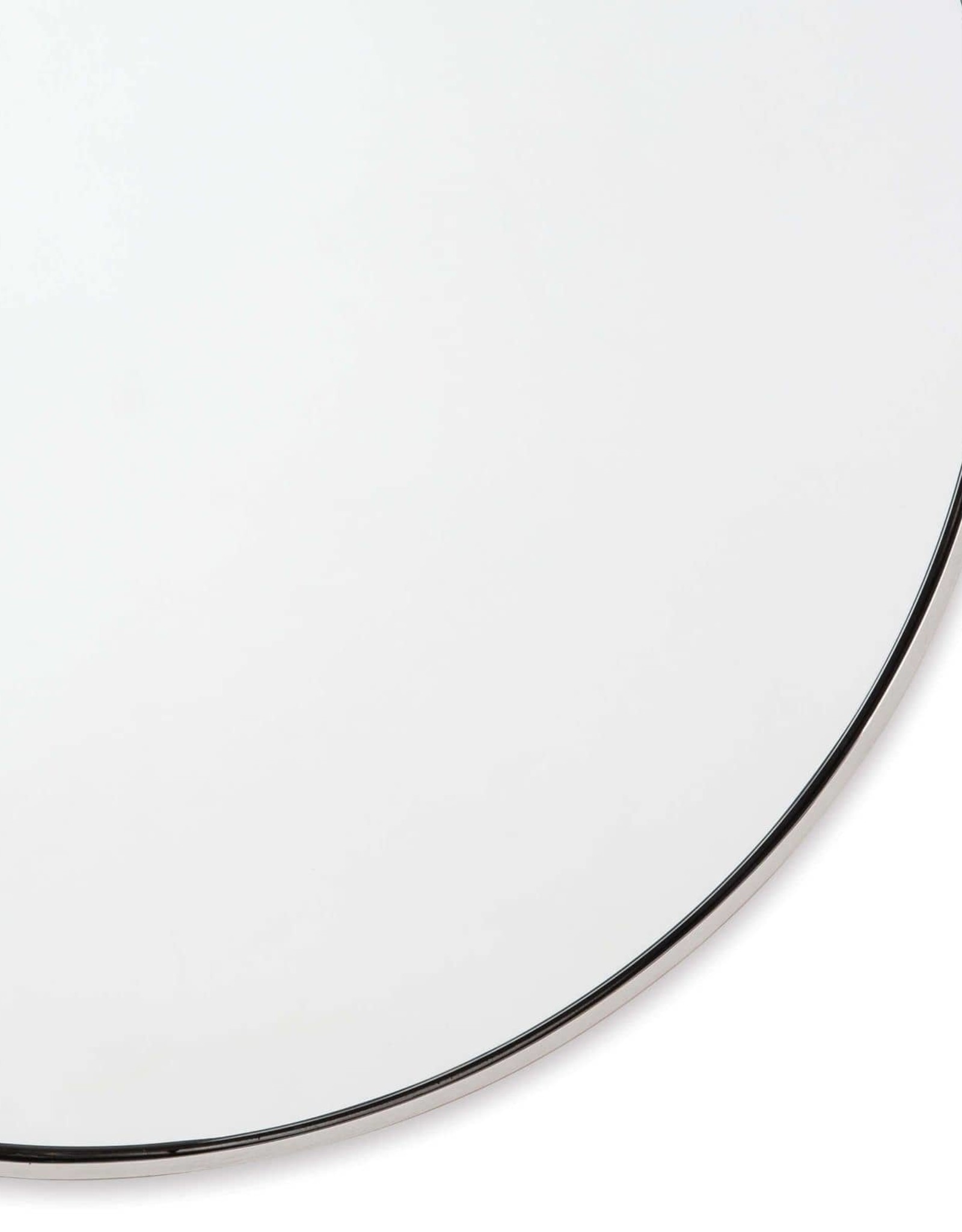 Regina Andrew Design Hanging Circular Mirror (Polished Nickel)