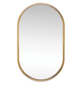 Regina Andrew Design Canal Mirror (Natural Brass)