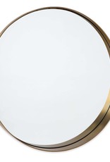 Regina Andrew Design Gunner Mirror Round (Natural Brass)