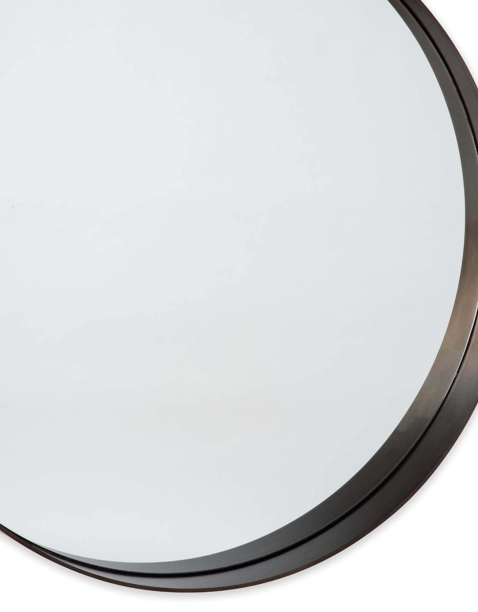 Regina Andrew Design Gunner Mirror Round (Steel)