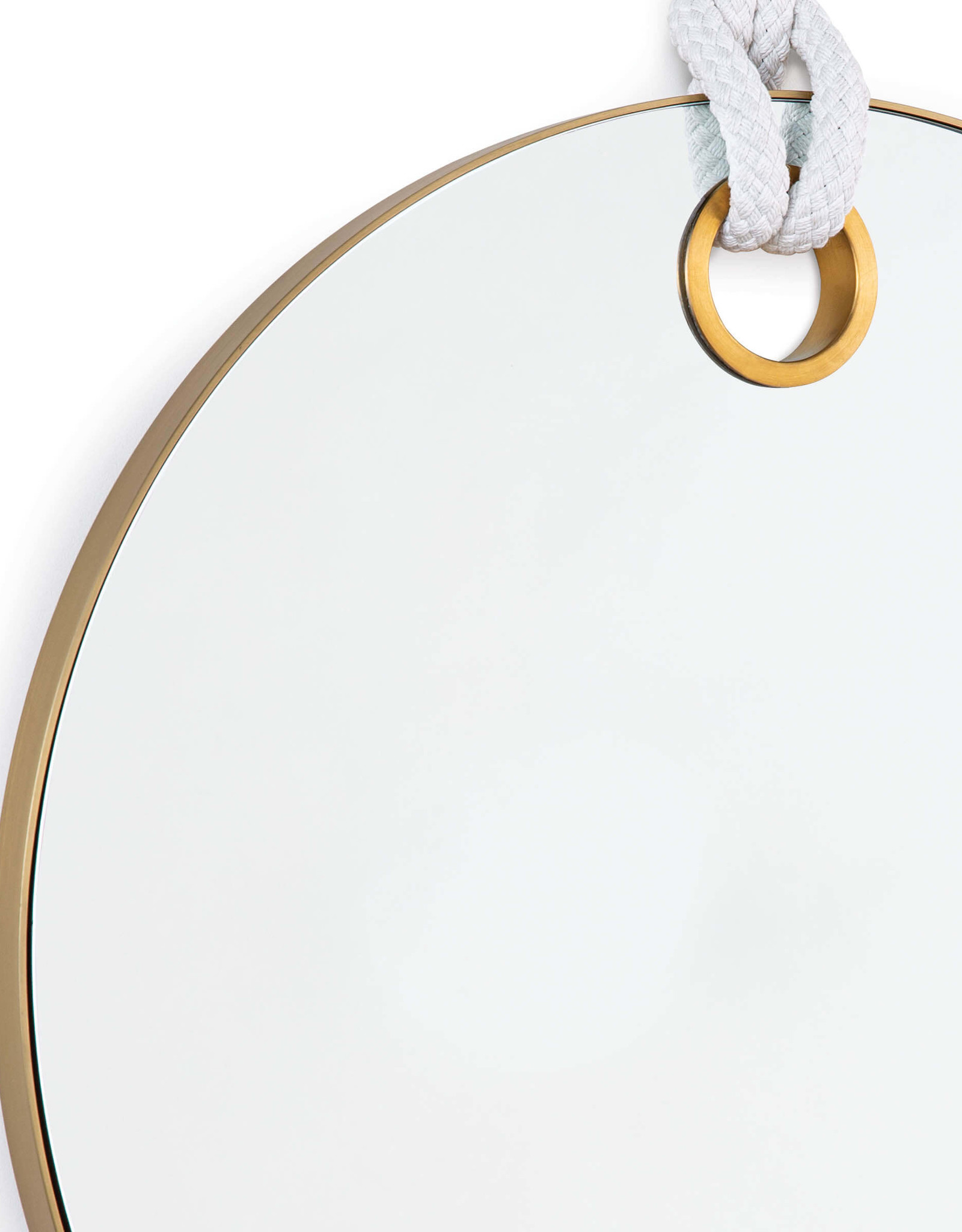 Regina Andrew Design Porter Mirror (Natural Brass)