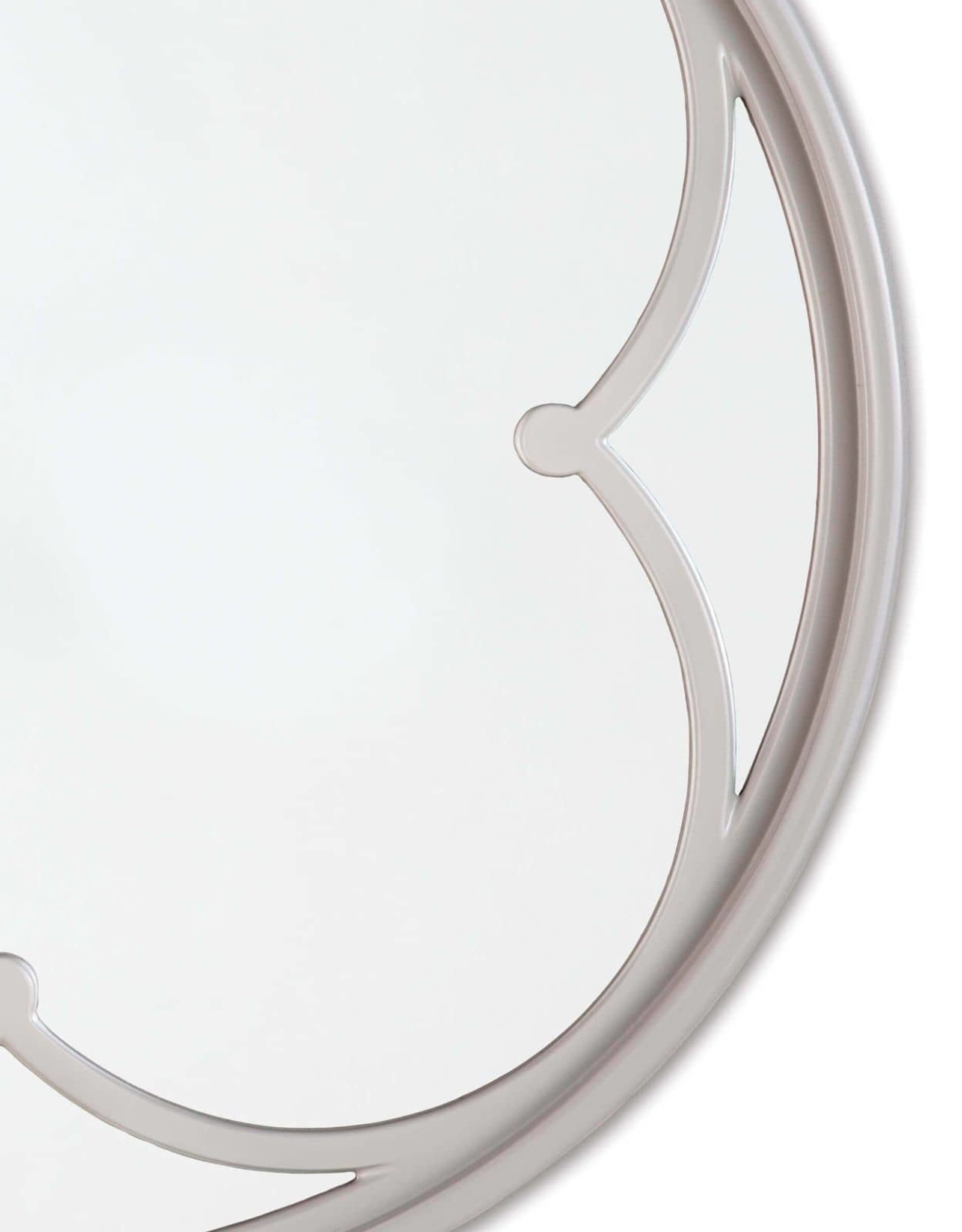 Regina Andrew Design Lula Quatrefoil Mirror Small (Grey)