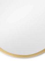 Regina Andrew Design Crest Mirror (Natural Brass)