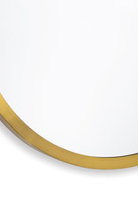 Regina Andrew Design Doris Round Mirror (Natural Brass)