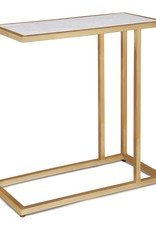 Regina Andrew Design Echelon Sofa Hugger Table (Natural Brass)