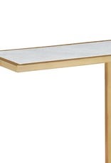 Regina Andrew Design Echelon Sofa Hugger Table (Natural Brass)