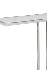 Regina Andrew Design Echelon Sofa Hugger Table (Polished Nickel)
