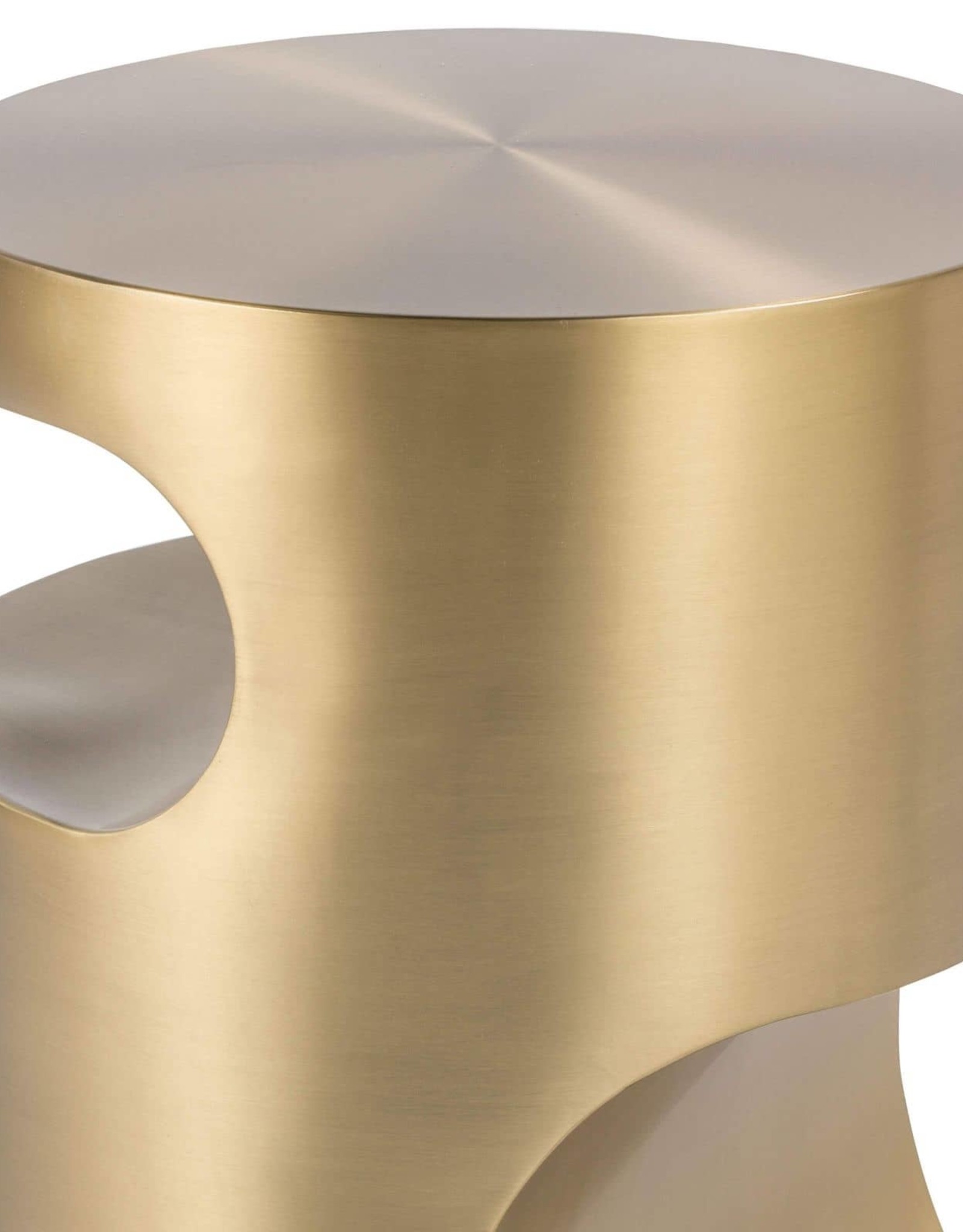 Regina Andrew Design Nathan Side Table (Brass)