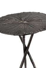 Regina Andrew Design Lotus Table Small Dark Nickel