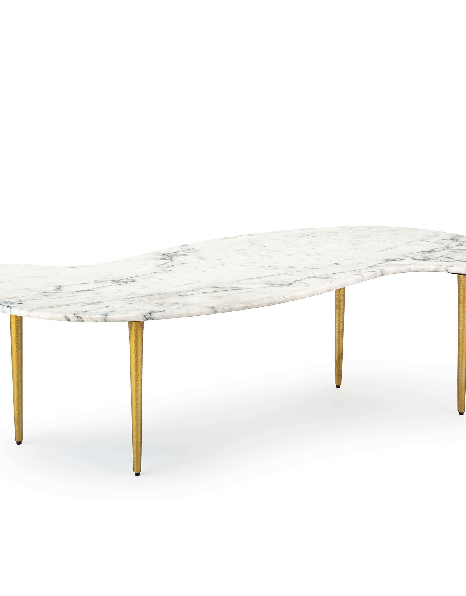 Regina Andrew Design Jagger Marble Cocktail Table (White)