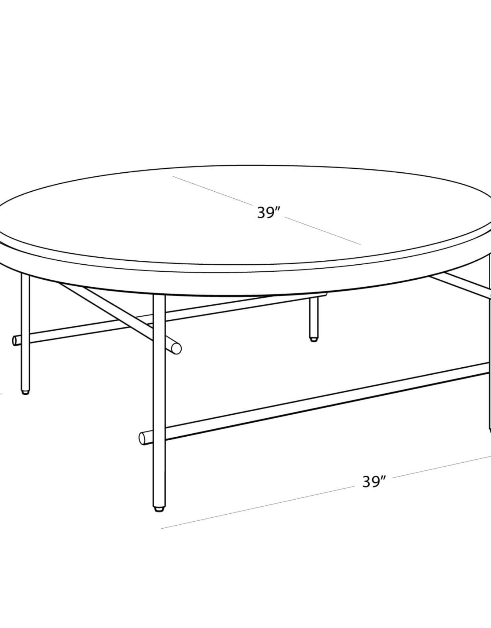 Regina Andrew Design Cesario Coffee Table (2 Cartons)