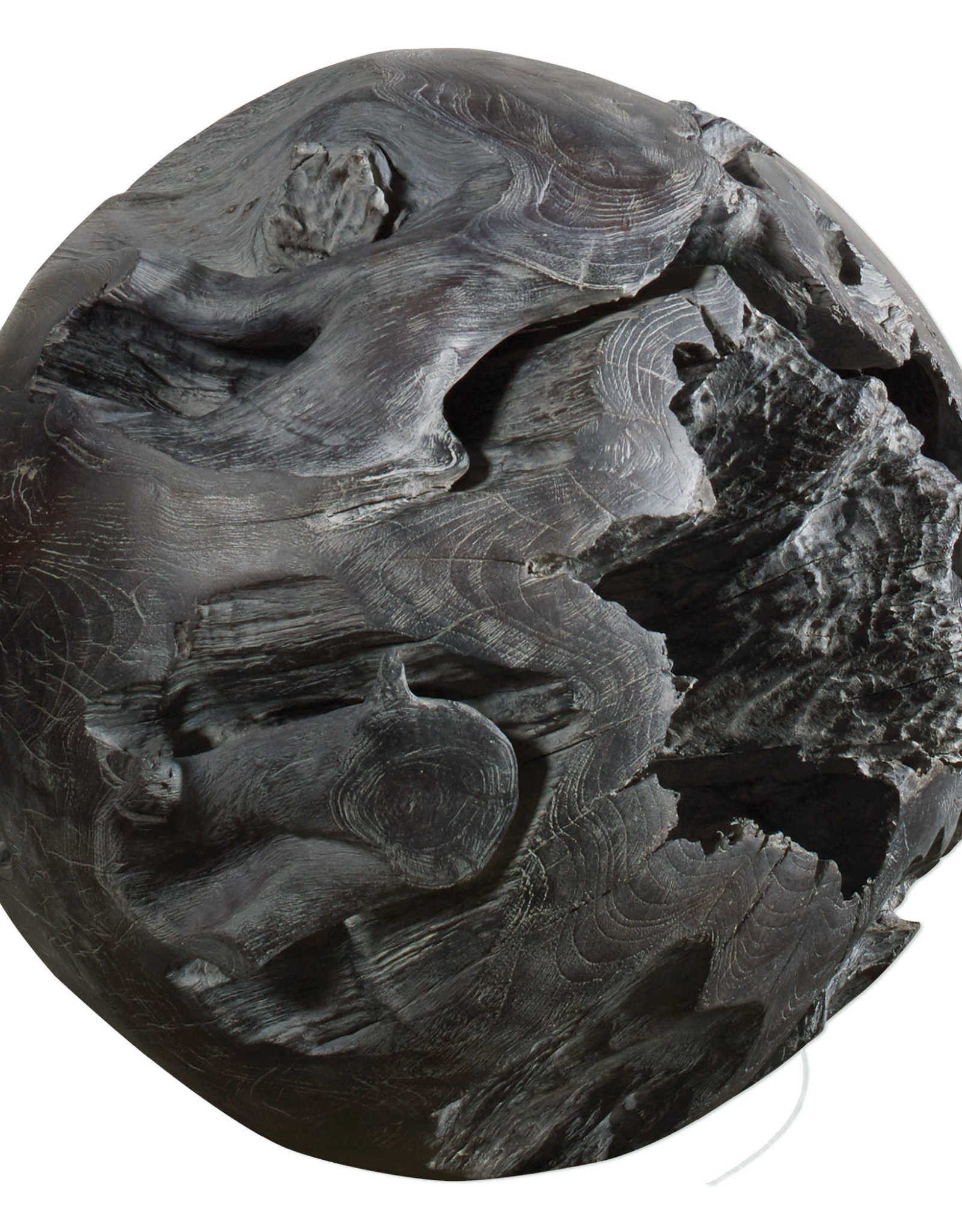 Uttermost Deco Teak Ball