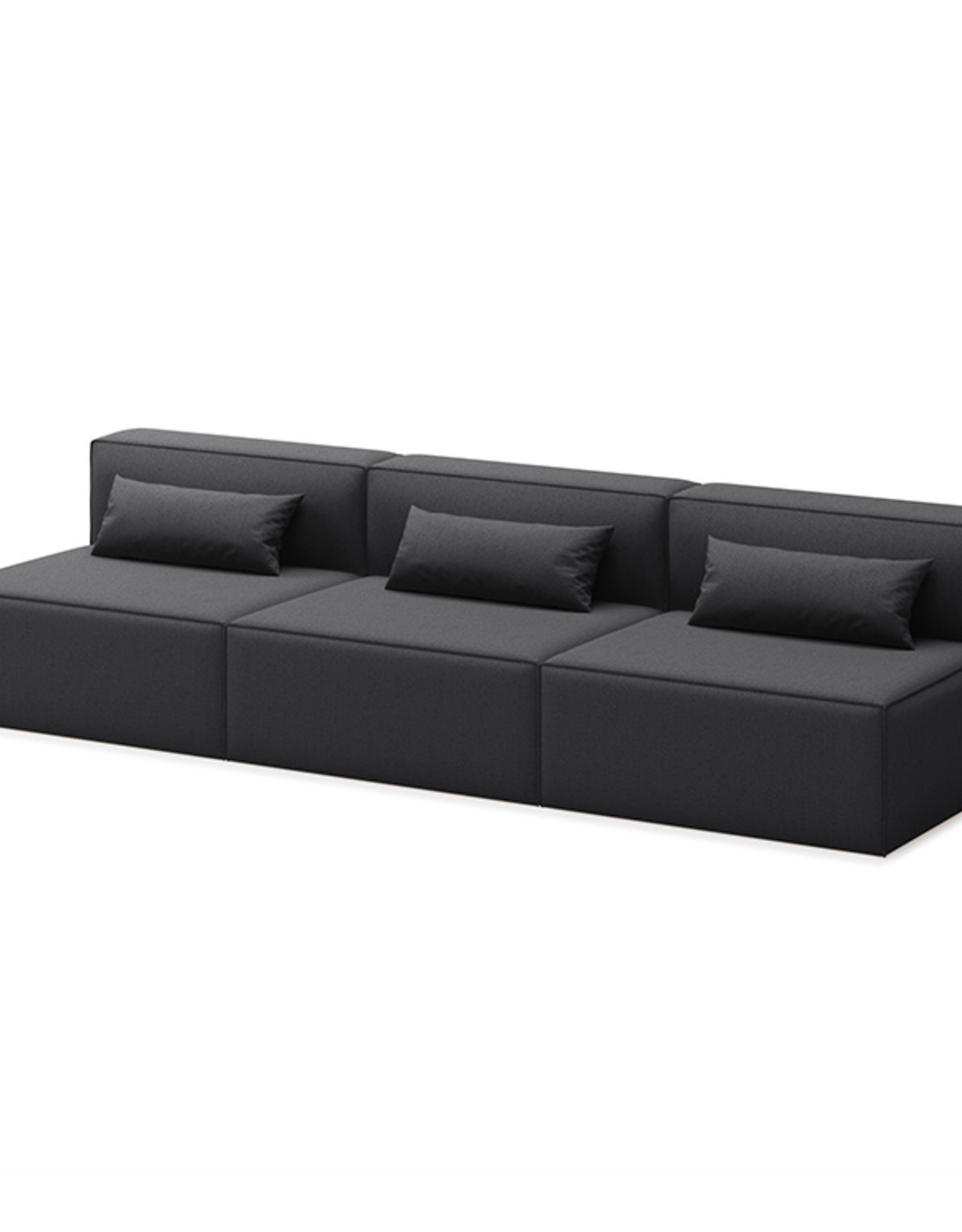 Gus* Modern Mix Modular 3-PC Armless Sofa