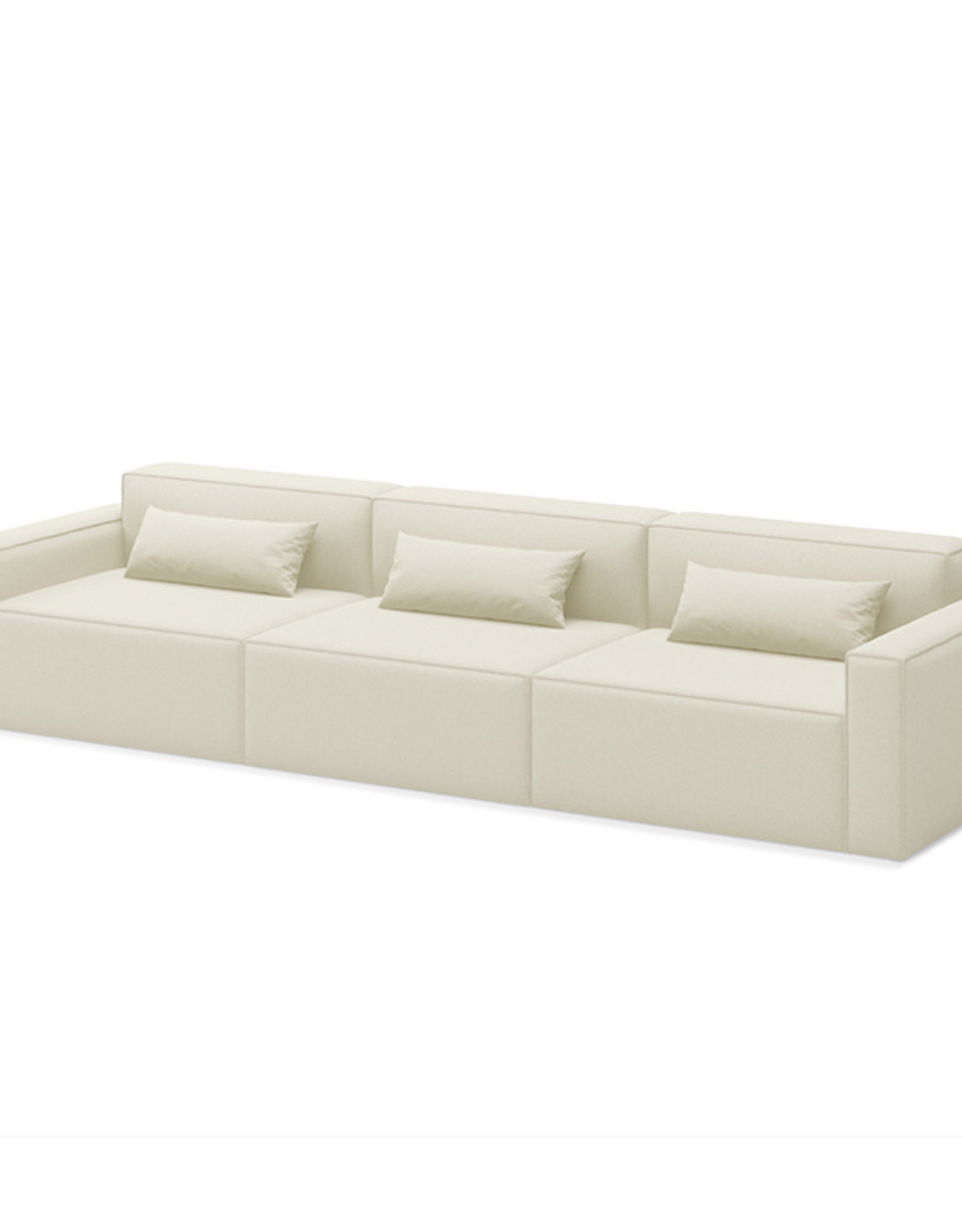 Gus* Modern Mix Modular 3-PC Sofa