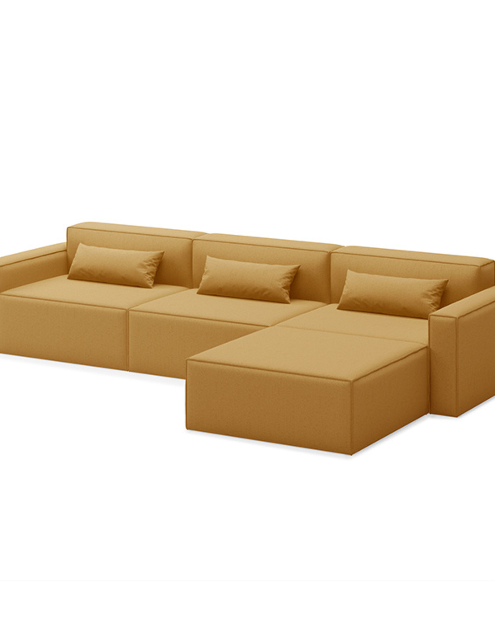 Gus* Modern Mix Modular 4-PC Sectional