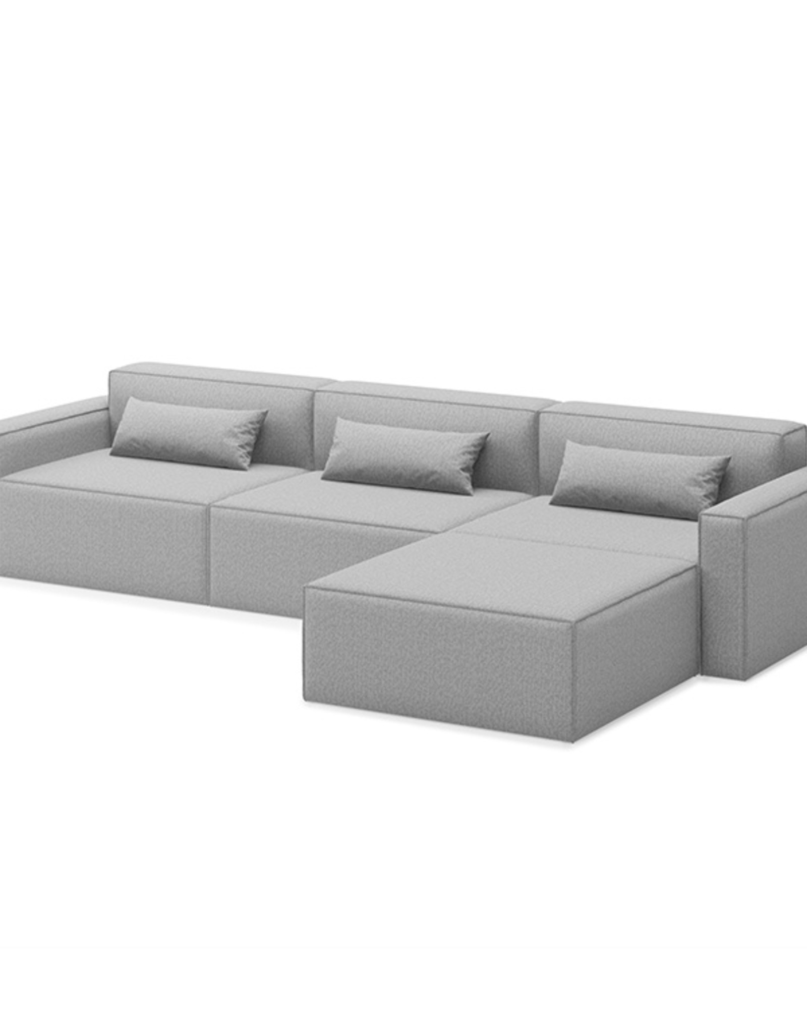 Gus* Modern Mix Modular 4-PC Sectional