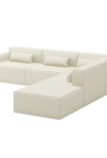 Gus* Modern Mix Modular 5-PC Sectional, Right-facing