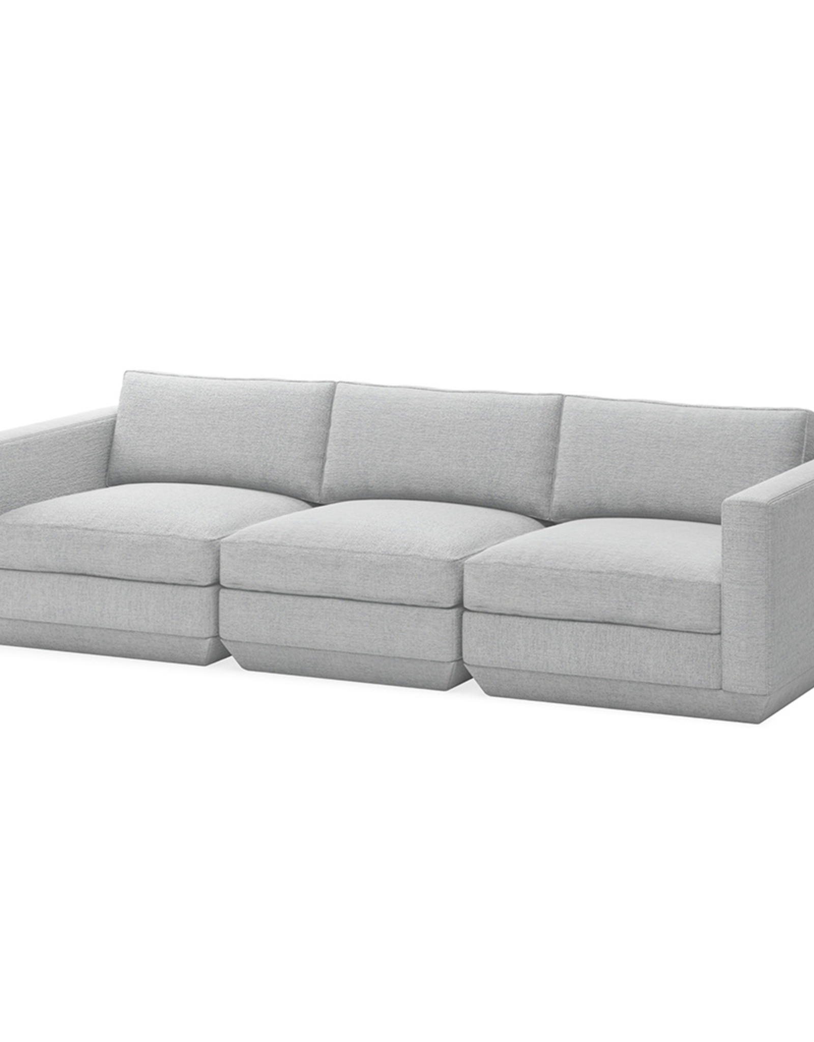 Gus* Modern Podium 3-PC Sofa