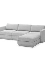 Gus* Modern Podium 4-PC Sectional, Right-facing