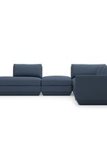 Gus* Modern Podium 5-PC Seating Group A, Left-facing