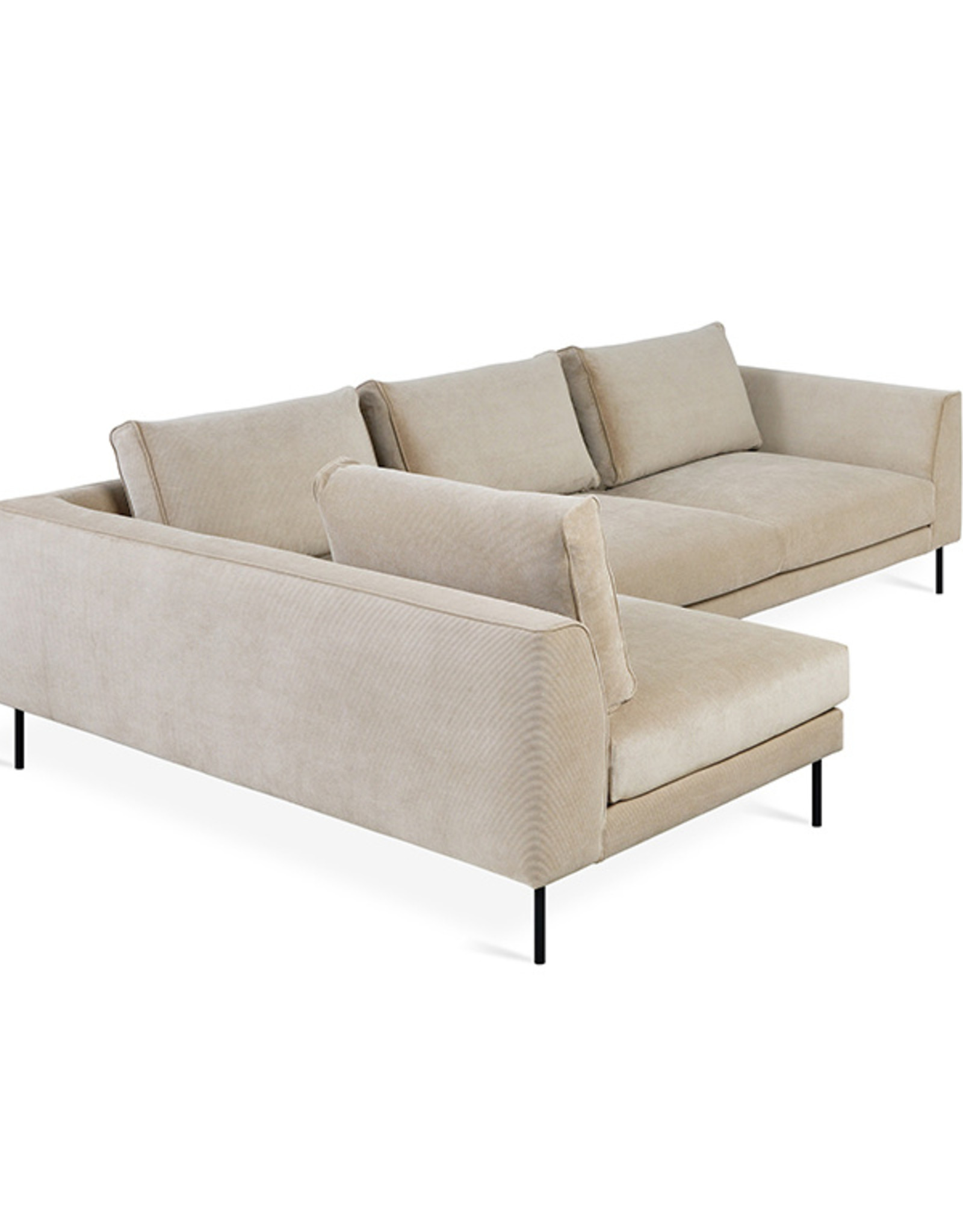 Gus* Modern Renfrew Sectional, Left-facing