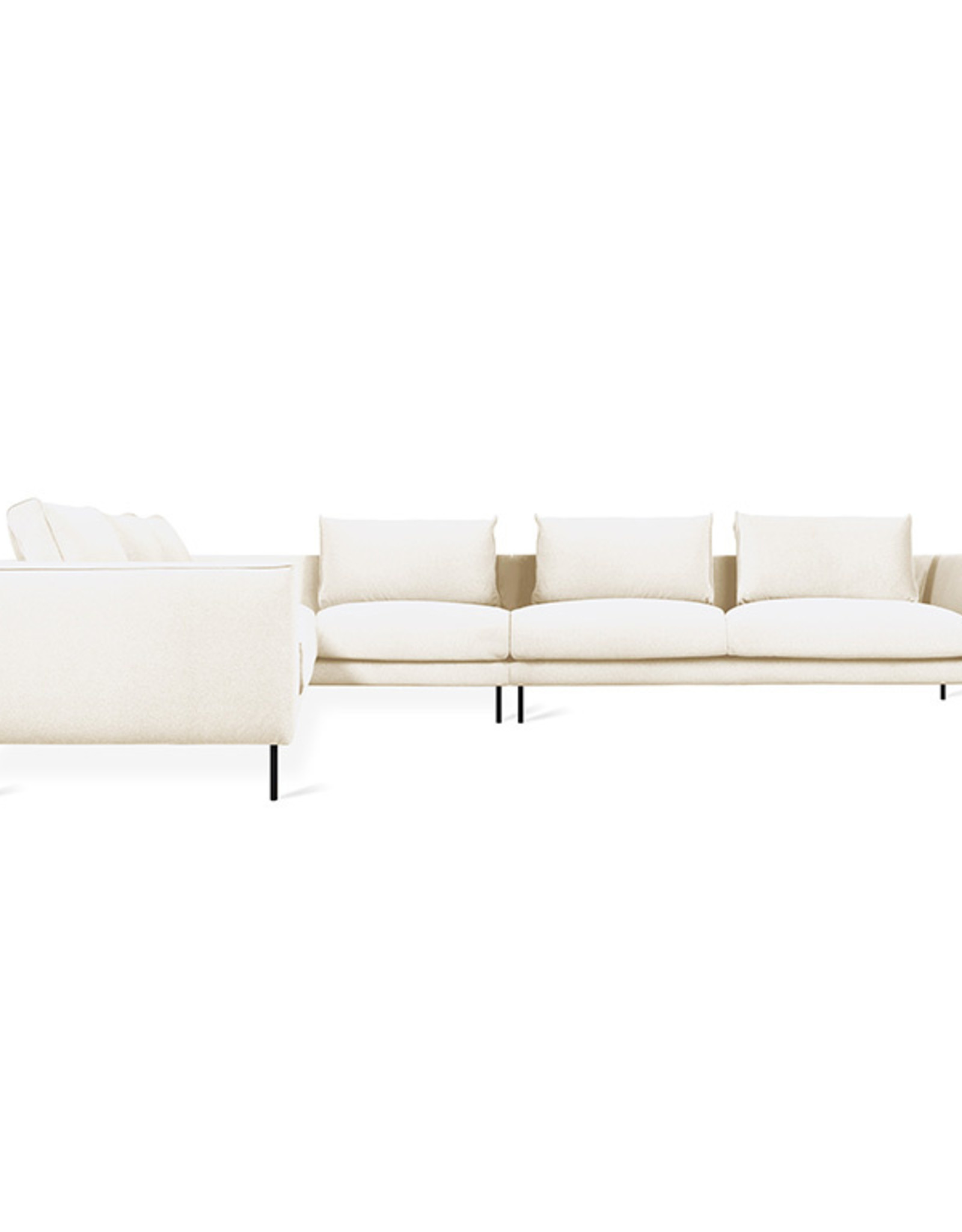 Gus* Modern Renfrew XL Sectional, Left-facing