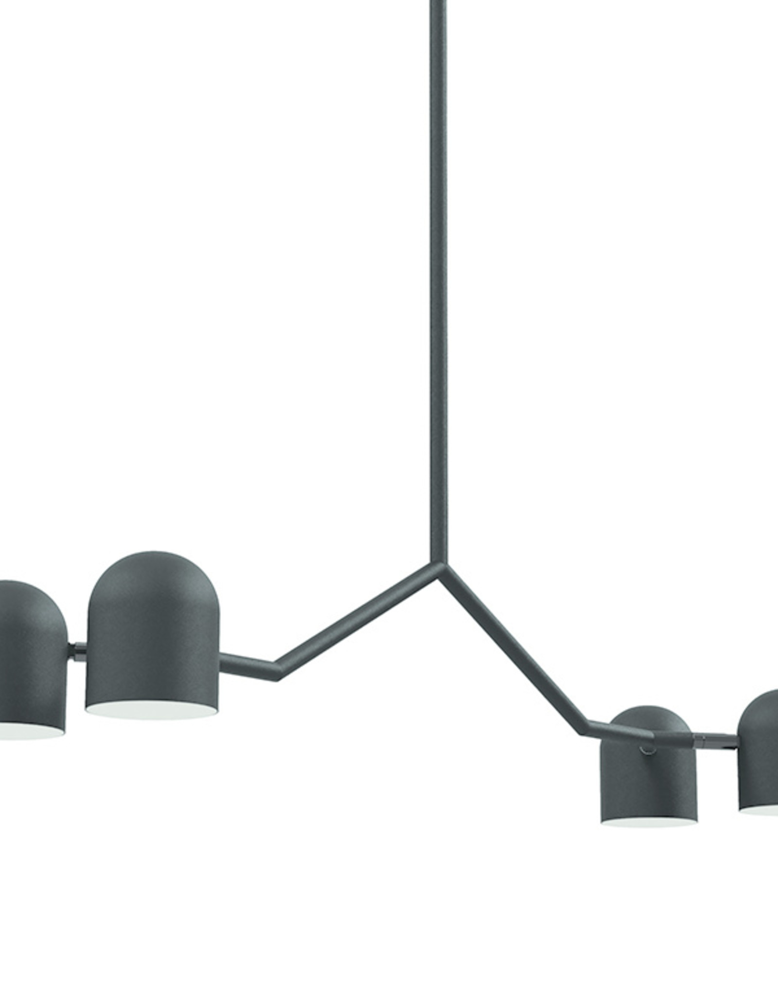 Gus* Modern Tandem 4-Head Pendant Light