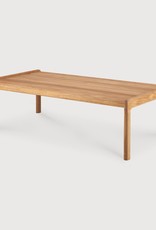 Teak Jack Outdoor Coffee Table, 47 X 26 X 14