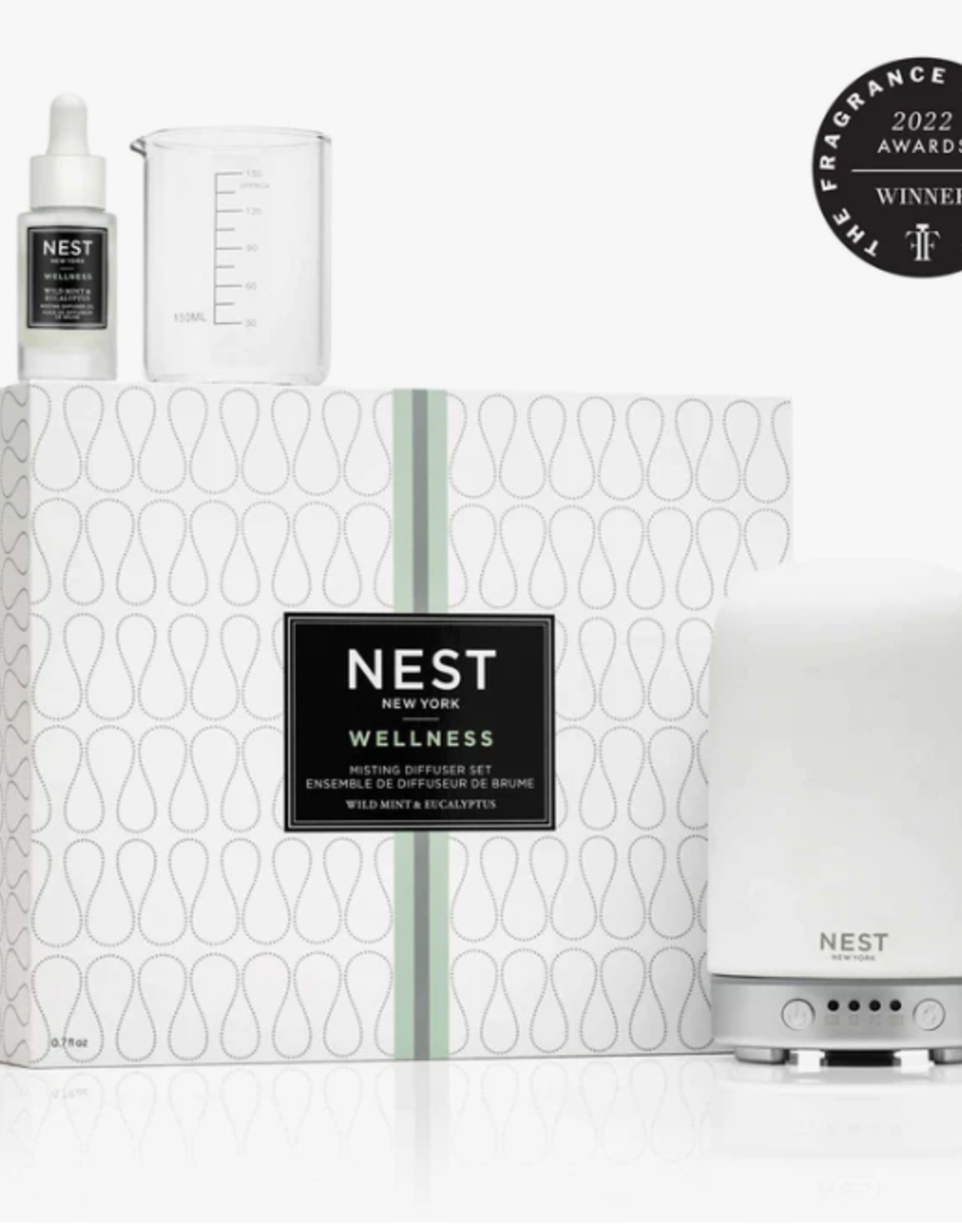 Nest Fragrances Misting Diffuser Set, Wild Mint & Eucalyptus