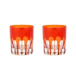 Sir | Madam Rialto Glass Old Fashioned Set of 2, Lolita