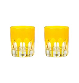 Sir | Madam Rialto Glass Old Fashioned Set of 2, Ginger
