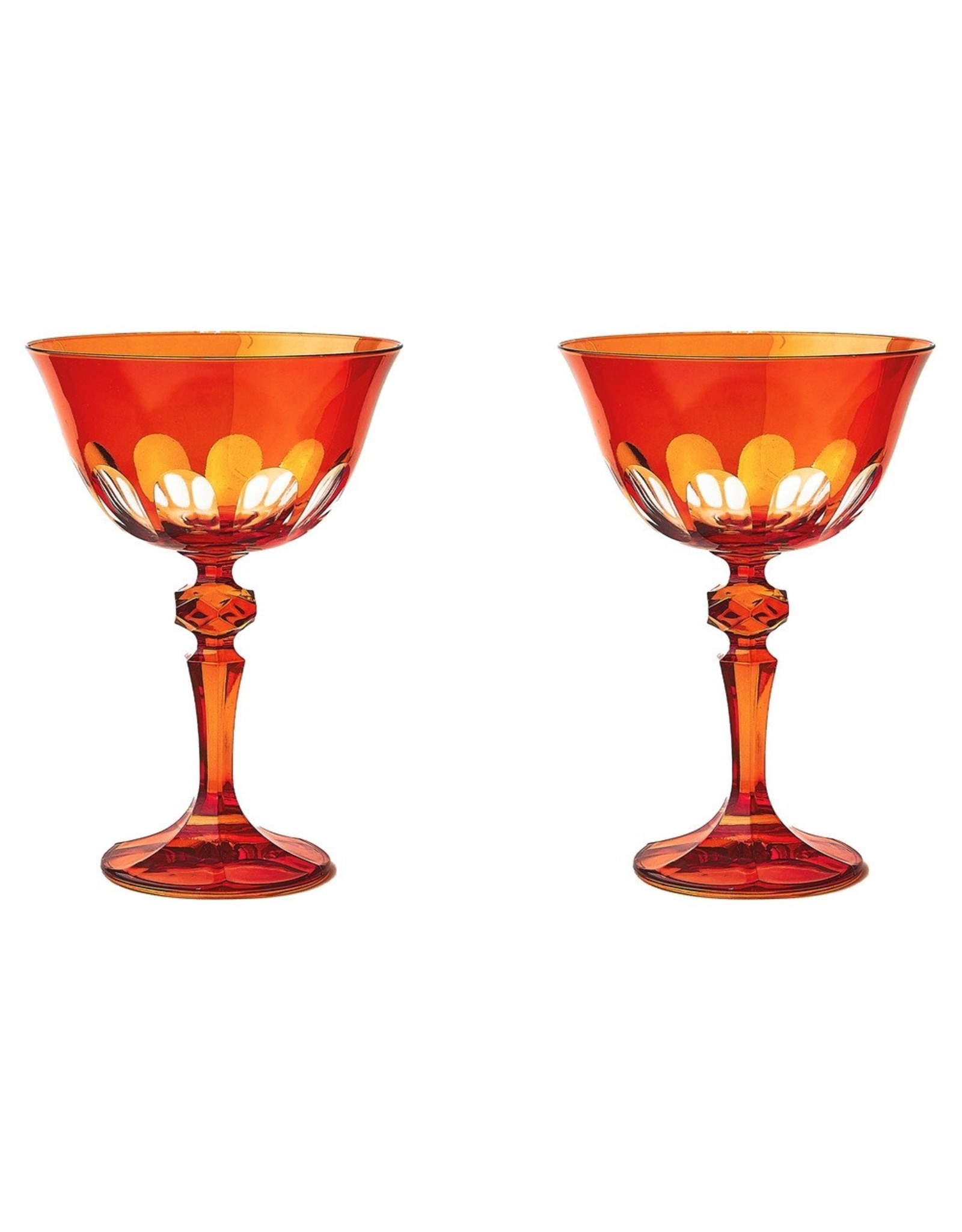 Sir | Madam Rialto Glass Coupe Set of 2, Lolita