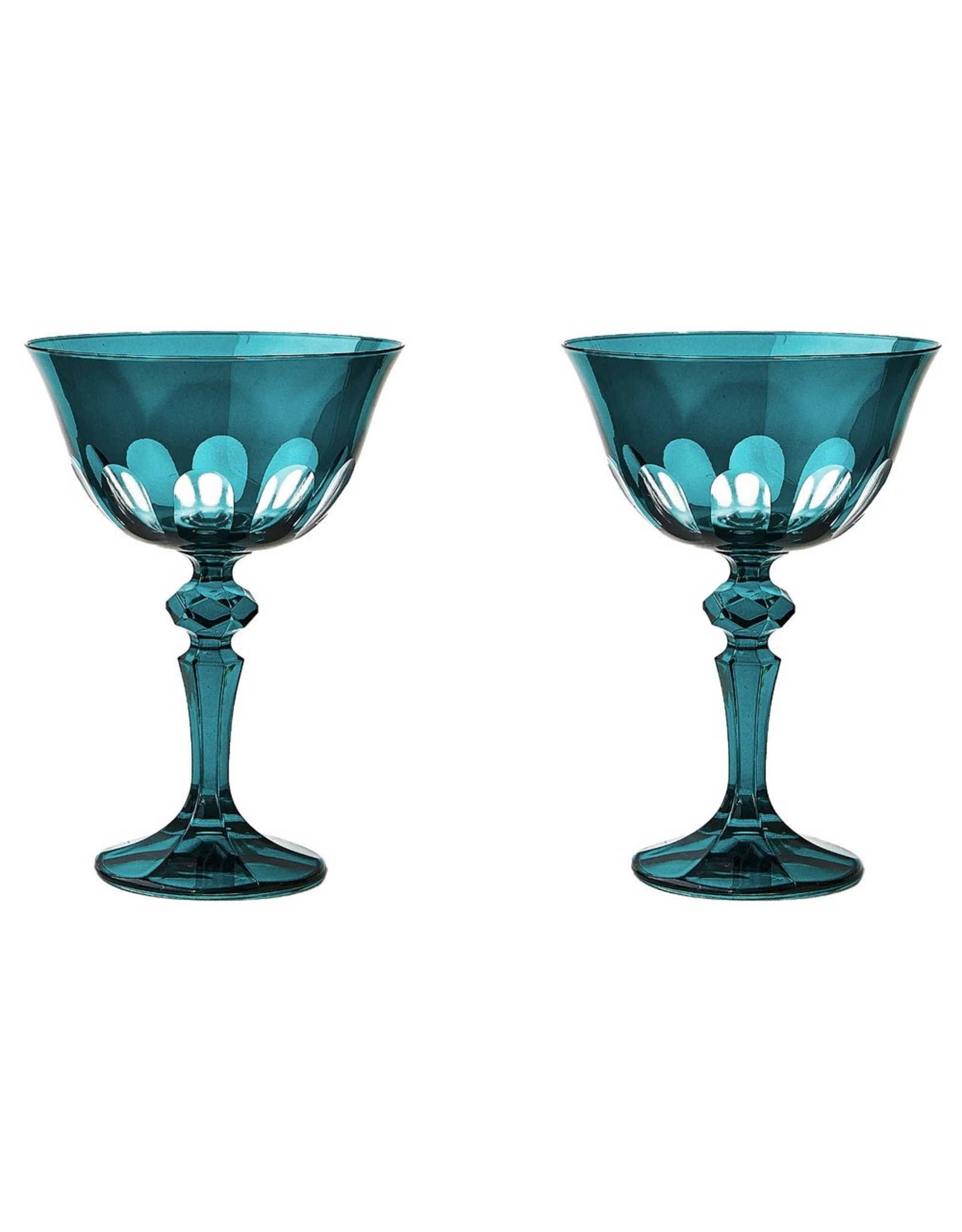 Sir | Madam Rialto Glass Coupe Set of 2, Millicent