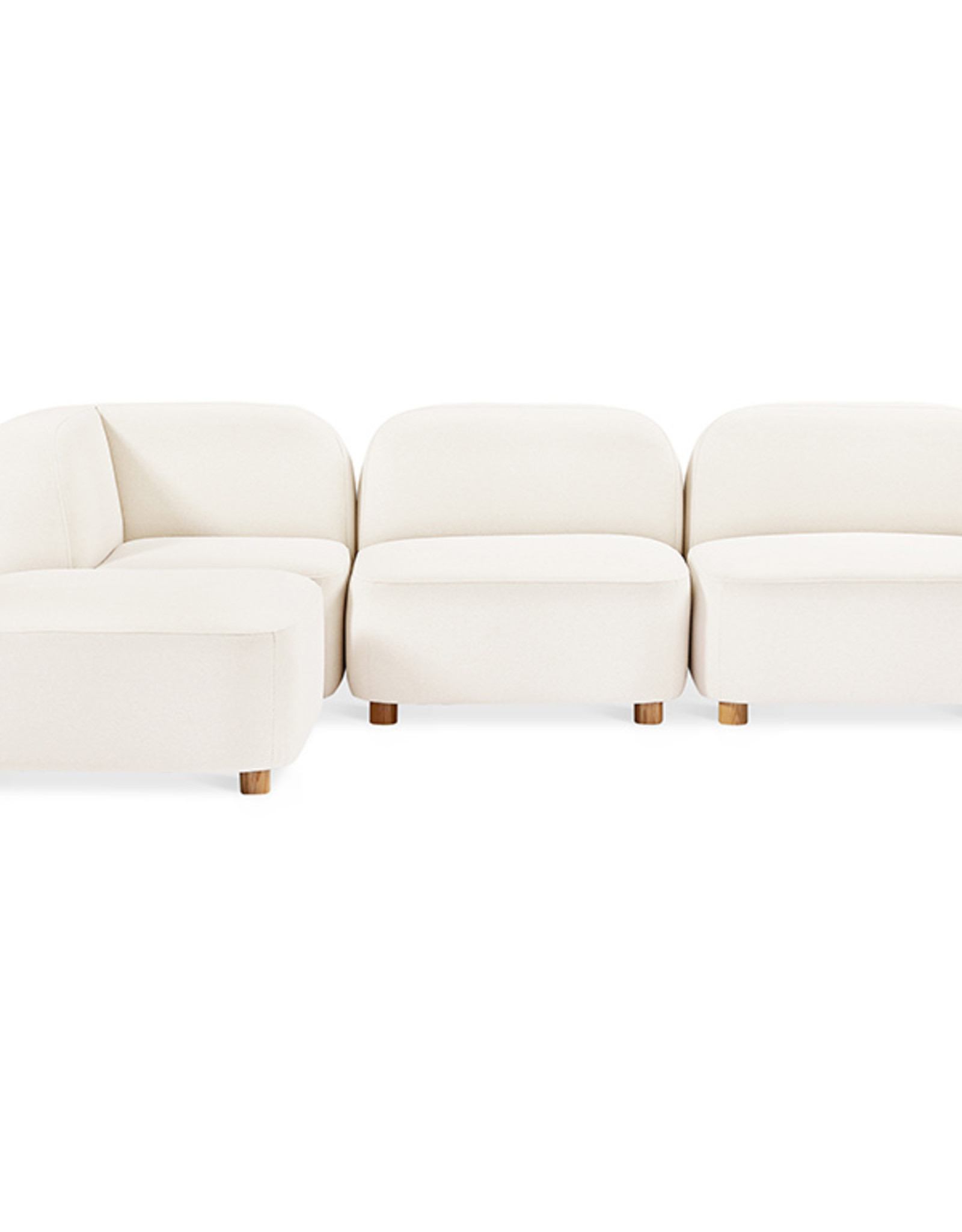 Gus* Modern Circuit Modular 4-Pc Sectional