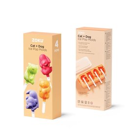 Zoku Cat and Dog Ice Pop Molds